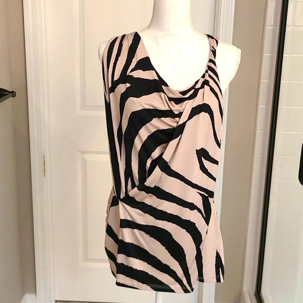 Women's animal print top
